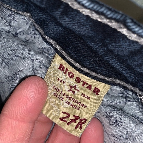 Big Star Maddie mid-rise bootcut jeans sz 27 - Picture 4 of 8